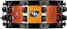 ddrum Dominion AMX Snare, Red Burst 7X13