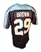 Chris Brown Autographed Blue Jersey