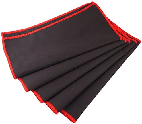 GraceBuy Music Pack of 5pcs Guitar Polish Cleaning Cloth