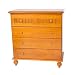 Baby : Delta Shaker 4-Drawer Dresser- Golden Honey