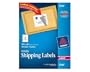 Avery� White Shipping Labels for Laser Printers with  TrueBlock(TM) Technology, 3-1/3 inches x 4 inches, Pack of 150 (5264)