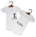 Petit Bateau - 6349400070 - Spécial Jumeaux - Lot 2 Bodies - Manches Courtes Bébé - Mixte - Ecume