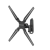 Level Mount DC30SJ Articulating Low-Profile Wall Mount for 10" to 30" Displays (Black)