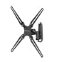 Level Mount DC30SJ Articulating Low-Profile Wall Mount for 10" to 30" Displays (Black)