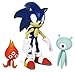 Sonic the Hedgehog ~5" Mini-Figure & 2 Wisp Figures: Sonic Colors 5 inch Action Figure Series_s-2