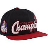 New Era St. Louis Cardinals 2011 World Series Champions Snap It Back 9Fifty Snapback Hat &Atilde;&cent;?" Black/Red