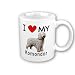 I Love My Komondor Coffee Mug