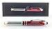 Nurse Gift Pen With Engraved Messaged - 3-In-1 Metal Ballpoint Pen, Tablet and Phone Stylus, And LED Flashlight - Red - By SyPen