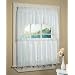 Battenburg Swag Top (pr) White Kitchen Curtain