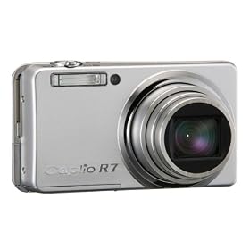 RICOH Caplio R7 silver Including Charger, Lithium battery
