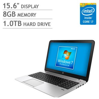 Hp Envy 15t Windows 7 Professional 15.6-Inch Pro Laptop (Intel 4th Generation Quad Core I7-4710HQ, 8GB DDR3 System Memory, 1TB 5400 rpm Hard Drive)