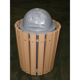 Engineered Plastic Systems GC32L Steel frame, Plastic Slats in Ceder and Stainless 32 Gal... by Bed Frames