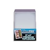 25 - Ultra Pro 3 X 4 Top Loader Card Holder for Baseball, Football, Basketball, Hockey, Golf, Single Sports Cards Top Loads - Sportcards Card Collecting Supplies