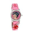 Betty Boop Women's Watch with "KISS" Charm #BB-W416C