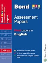 Bond First Papers in English: 7-8 Years (Bond Assessment Papers)