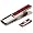 Rhodium with Red Alligator
