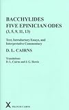 Five Epinician odes (3, 5, 9, 11, 13)