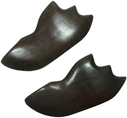 NareeGreen 2 Pieces Eagle Wing Shape Guasa Gua-sha Scraping Tool for The Patient's Neck, Chest, Face or Back Relieve Fatigue