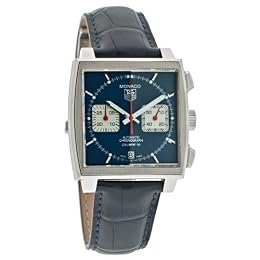 TAG Heuer Men s CAW2111 FC618 Monaco Calibre 12 Automatic Chronograph Watch