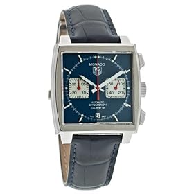TAG Heuer Men's Monaco Calibre 12 Automatic Chronograph Watch #CAW2111.FC618