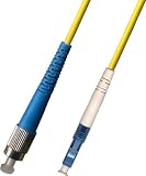 10M Singlemode Simplex Fiber Optic Cable (9/125) - FC to LC