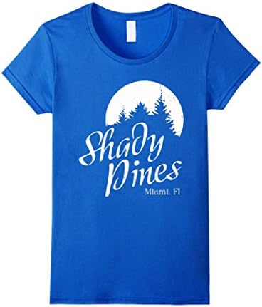 Women's Shady Pines TShirt Shady Pines Shirt Large Royal Blue