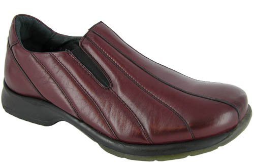 $175 Bacco Bucci Sonic Burgundy Leather Shoes Loafers