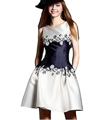 A-line Sleeveless Floral Print Cocktail Floor Length Knee Length Summer Chiffon Square Neck Evening Dress/Homecoming Dress/Party Dress/Wedding Dress/Maxi Dress 