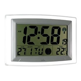 Acctim Galaxias Radio Controlled Jumbo LCD Display Wall Clock