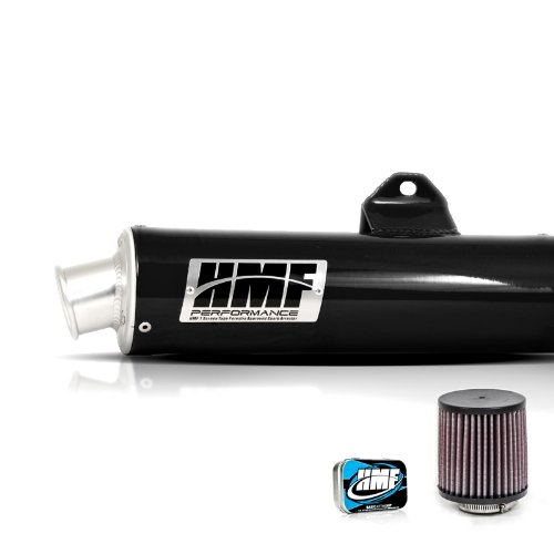 How Do I HMF Honda Rancher 350 2000 2006 Black Slip On Exhaust