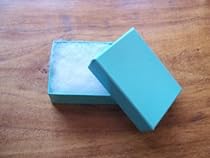 20 Pack of 2.5x1.5x1 Inch Size Teal Cotton Filled Jewelry Gift Merchandise Boxes