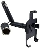 Arkon Lighter Socket Mount with Power Dongle for iPhone (Black)