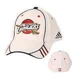 Cleveland Cavaliers White Flex Fit Baseball Hat