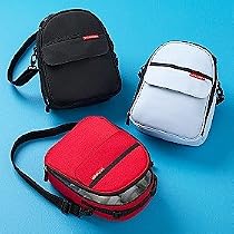 Skip Hop Triple Bottle Bag - Black