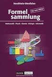 Produkt-Bild: Duden Formelsammlung bis zum Abitur - Mathematik - Physik - Astronomie - Chemie - Biologie - Informatik: Ausgabe f&uuml;r Nordrhein-Westfalen