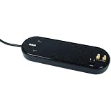 RCA 8 Outlet, Coax Phone, 3120 Joules Surge Suppressor PS28210B Review 41luARMOZNL. SL160 RCA 8 Outlet, Coax Phone, 3120 Joules Surge Suppressor PS28210B Review