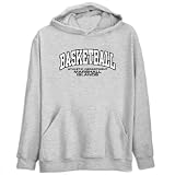Basketball Athletic Department Marshall Islands Countries Mens Hoodie (Heather Gray, Sizes X-Small - XXX-Large)
