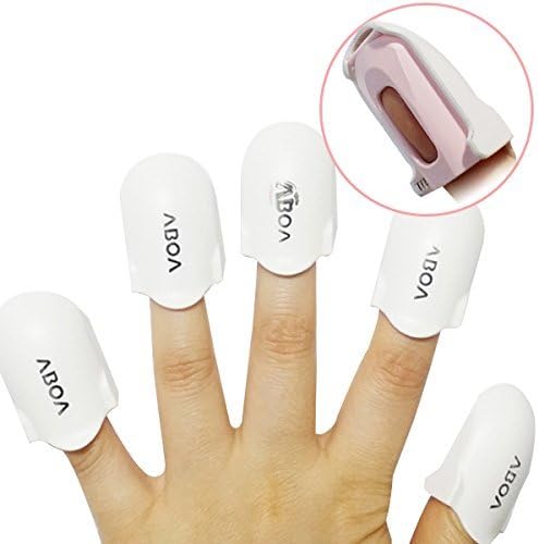 Aboa Easy Soak Off White Clip 5pcs,smartphone Touch Available by Aboa