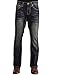 Stetson Men's Rock Fit Curved X Stitched Flap Pocket Jeans - 11-004-1014-4011 Bu