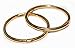 14mm HINGED HOOP EARRINGS in SOLID .925 STERLING SILVER, EASY ON AND OFF STYLE!
