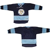 Boys NHL Pittsburgh Penguins Hockey Jersey / Sweater with Embroidered Logo - Dark Blue (Size: S/M )