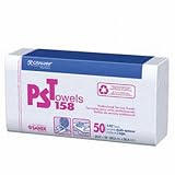 Graham PST Pro Svc Towels Huck 2 Ply White (Pack of 50)