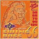 Rotosound RS665LB Swing Bass 66 Stainless Steel 5 String Bass Guitar Strings (35 55 70 90 120)