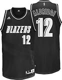LaMarcus Aldridge Black And White Portland Trail Blazers Swingman Jersey