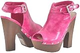 Breckelles Robin-16 Fuchsia Women Platform Pumps
