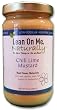 Chili Lime Mustard, Lean On Me Naturally, 8oz Jar, Glass