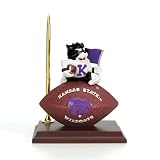 Kansas State Wildcats NCAA Mascot Desk Pen & Clock Set (6.5)