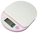DRETEC デジタルスケール 「コッティ」 2kg ピンク KS-234PKの画像
