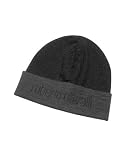 Roberto Cavalli Signature Brim Sparkling Knit Skull Cap Black