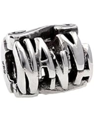 SilveRado(tm) MS188 Sterling Silver Nanna  Bead / Charm